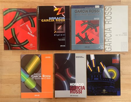 HORACIO GARCÍA ROSSI - Lotto unico di 7 cataloghi