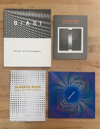 ALBERTO BIASI - Lotto unico di 4 cataloghi