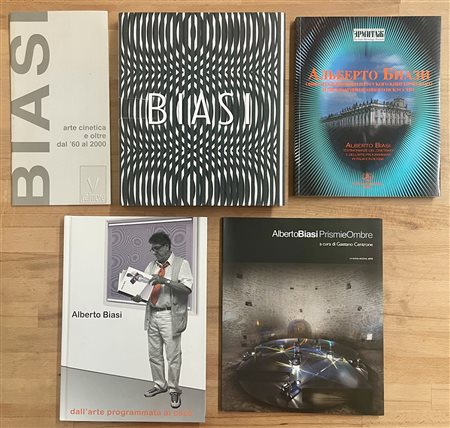 ALBERTO BIASI - Lotto unico di 5 cataloghi