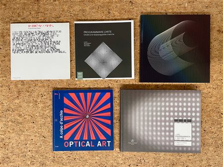 ARTE OPTICAL E CINETICA - Lotto unico di 5 cataloghi:
