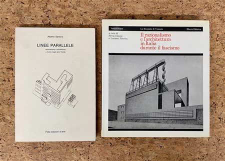 ARCHITETTURA E PITTURA RAZIONALISTA - Lotto unico di 2 cataloghi