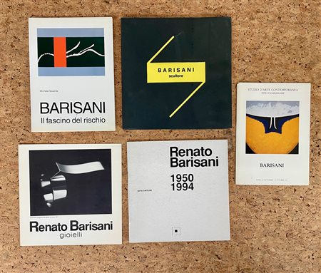 RENATO BARISANI - Lotto unico di 5 cataloghi