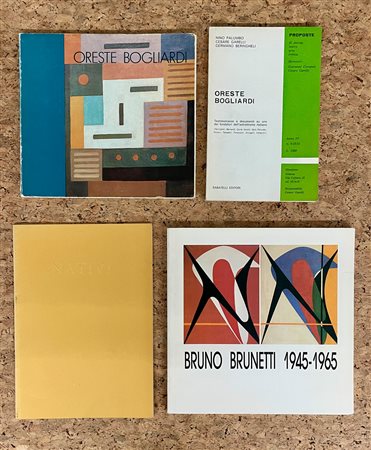 ASTRAZIONE GEOMETRICA - Lotto unico di 4 cataloghi