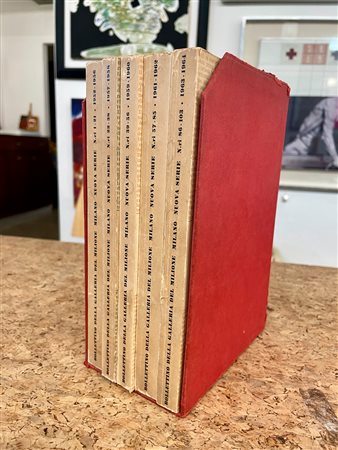 BOLLETTINI DELLA GALLERIA DEL MILIONE, MILANO - Serie completa della nuova serie dei bollettini della storica galleria milanese, dal n.1 al n.103