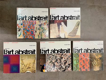 ARTE ASTRATTA - Interessante lotto di 5 volumi sull'arte astratta