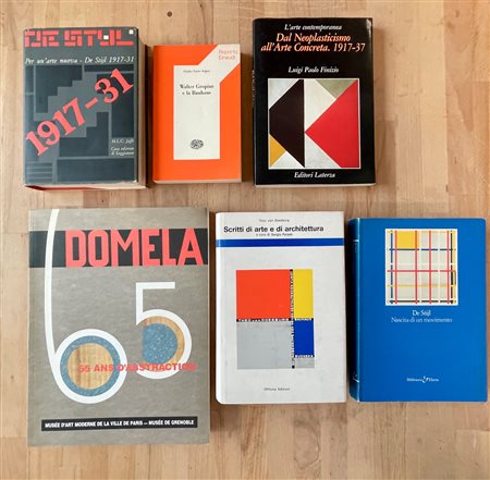 BAUHAUS, DE STIJL E ARTE CONCRETA - Lotto unico di 6 cataloghi