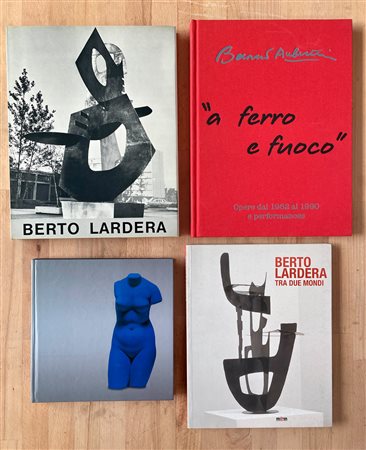BERNARD AUBERTIN E BERTO LARDERA - Lotto unico di 4 cataloghi