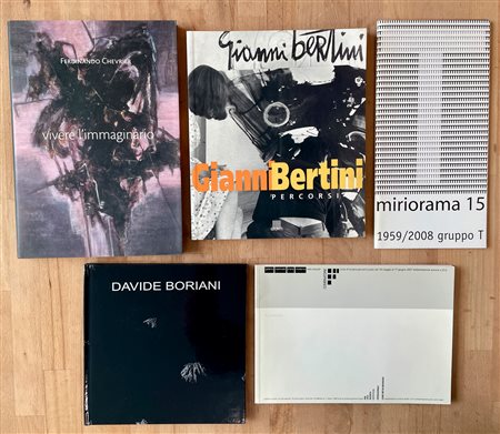 ARTE ITALIANA DEL DOPOGUERRA - Lotto unico di 5 cataloghi