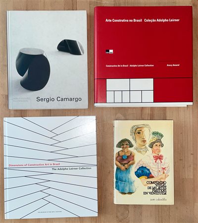 ARTE IN BRASILE E VENEZUELA - Lotto unico di 4 cataloghi