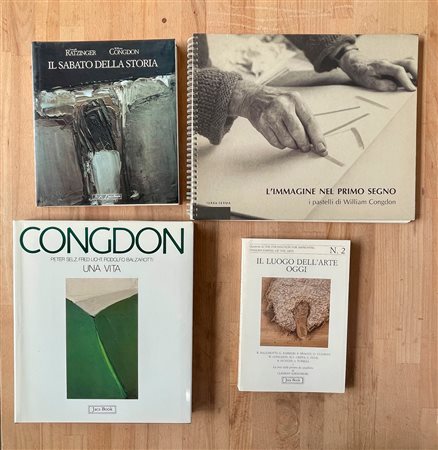 WILLIAM CONGDON - Lotto unico di 4 cataloghi