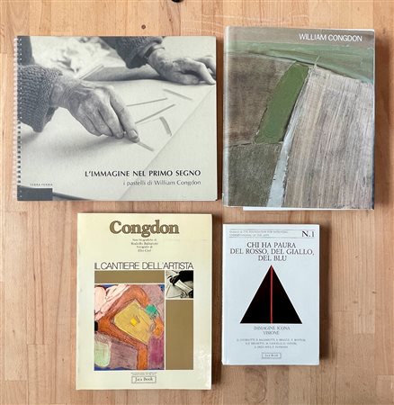 WILLIAM CONGDON - Lotto unico di 4 cataloghi