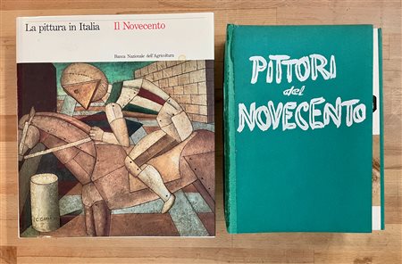 PITTURA ITALIANA DEL NOVECENTO - Lotto unico di 2 cataloghi