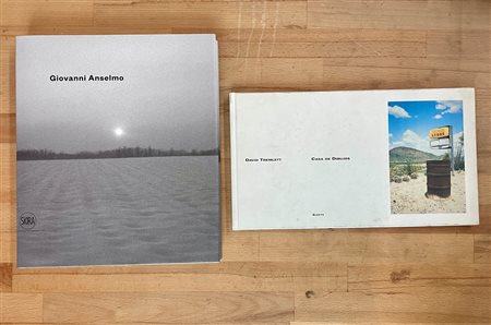 GIOVANNI ANSELMO E DAVID TREMLETT - Lotto unico di 2 cataloghi