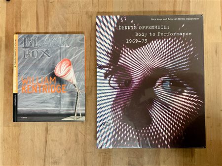 DENNIS OPPENHEIM E WILLIAM KENTRIDGE - Lotto unico di 2 cataloghi