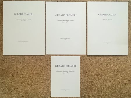GÉRALD CRAMER - Gérald Cramer. Quarante-deux ans d'acrivité 1942-1983, 1984