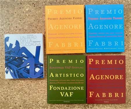 PREMIO AGENORE FABBRI - Lotto unico di 5 cataloghi