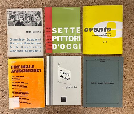 COLLETTIVE D'ARTE - Lotto unico di 6 cataloghi: