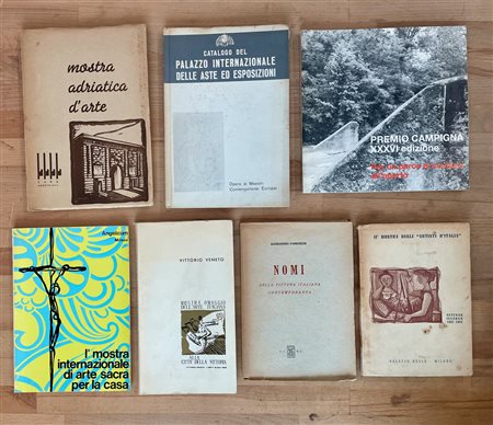 PREMO D'ARTE - Lotto unico di 7 cataloghi