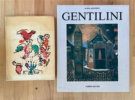 FRANCO GENTILINI E MARC CHAGALL - Lotto unico di 2 cataloghi