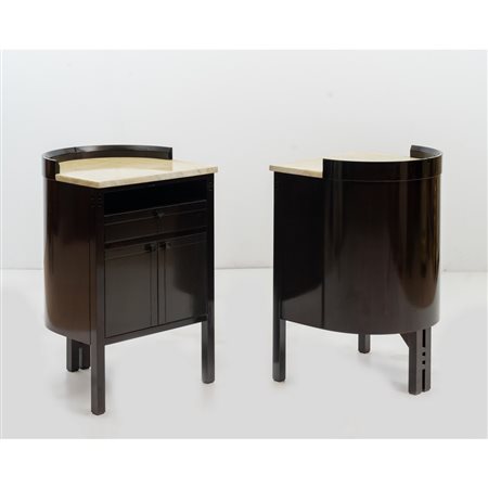 UMBERTO ASNAGO, Coppia di comodini