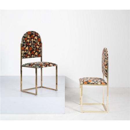 PRODUZIONE ITALIANA 1970 ca., Coppia di sedie