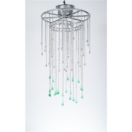 PIETRO DE ROSSI, Lampada a sospensione modello 'Auride'