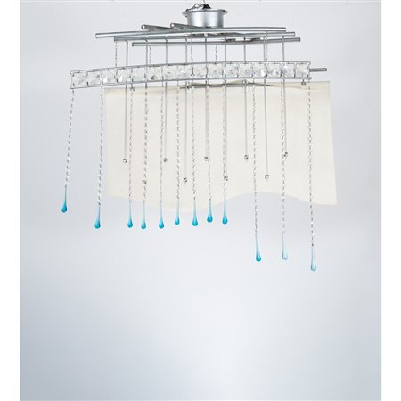 PIETRO DE ROSSI, Lampada a sospensione mod. 'Osiride 110'