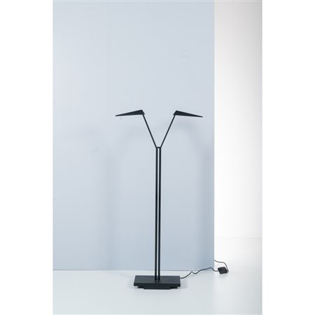 LORENZO MARCATTI, Lampada da terra a due luci mod. 'Zeus'