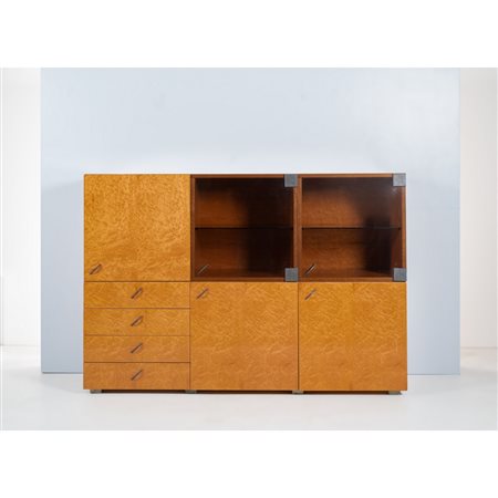 SAPORITI ITALIA, Sideboard alto in radica di acero