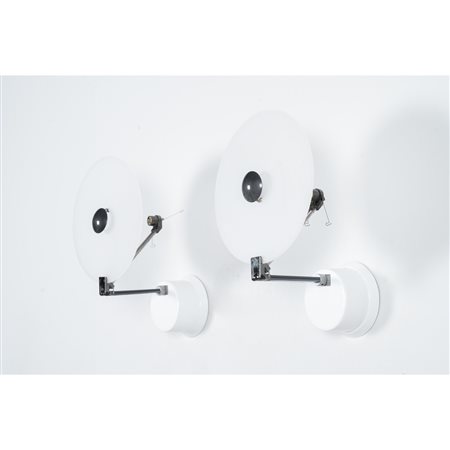 KING E MIRANDA, Coppia di lampade da parete modello 'RA/1'