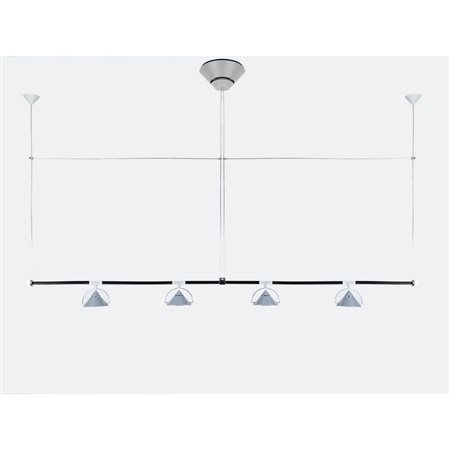 F. A. PORSCHE, Lampada a sospensione mod. 'Mikado' (barra)