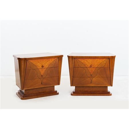 CARPANELLI, Coppia di comodini