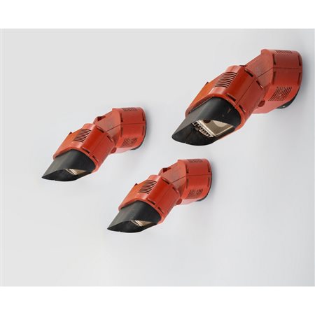 ERNESTO GISMONDI, Tre lampade da parete modello 'Giove'