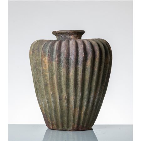 ENZO DE GASPERI (Attr.le), Vaso in terracotta