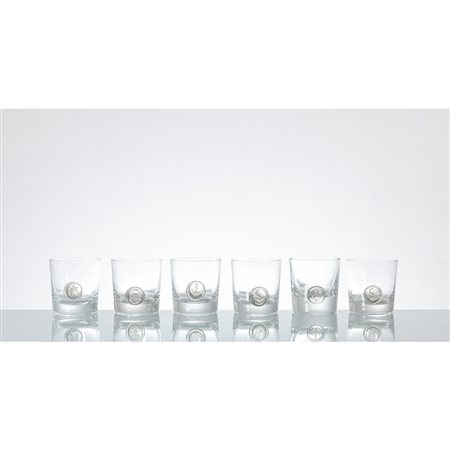 ROSENTHAL, Sei bicchieri in cristallo