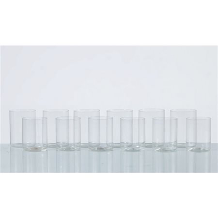 SANTI, Dodici bicchieri in vetro