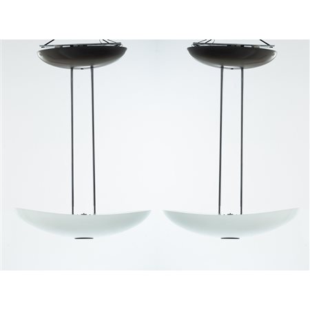 FLORIAN SCHULZ (Attr.le), Coppia di lampade a sospensione