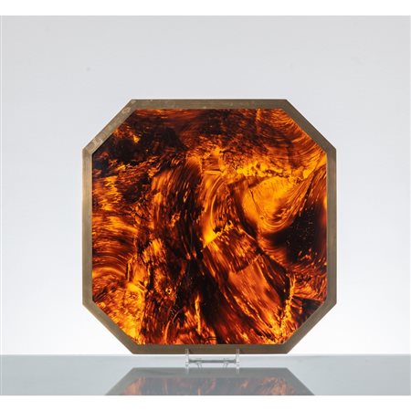 PRODUZIONE ITALIANA 1970 ca., Vassoio ottagonale