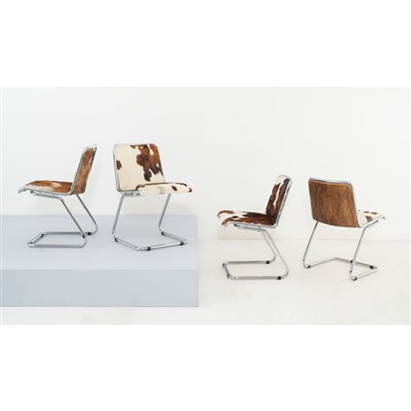 CLAUDIO SALOCCHI, Quattro sedie modello “Lia"