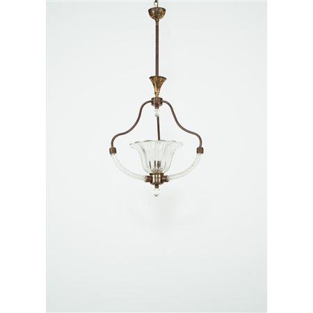 ERCOLE BAROVIER (Attr.le), Lampada a sospensione