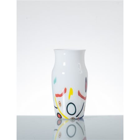 BRUNO GAMBONE, Vaso in vetro