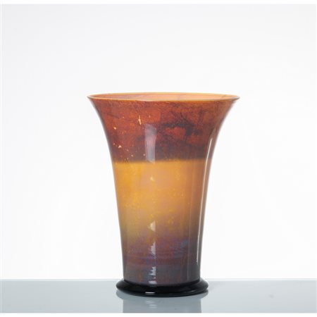 MAESTRI MURANESI, Vaso a tromba in vetro