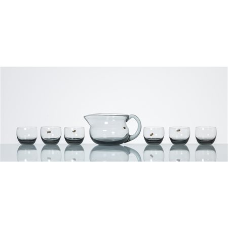 NASON MORETTI, Servizio di bicchieri in vetro