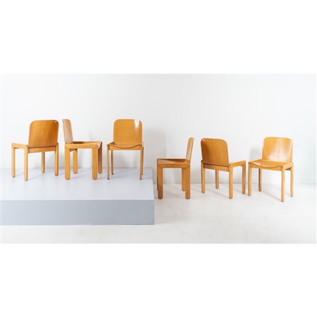 AFRA E TOBIA SCARPA (Attr.le), Sei sedie