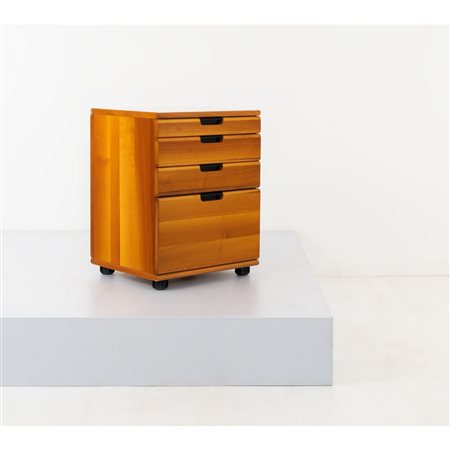 ETTORE SOTTSASS E HANS VON KLIER, Cassettiera da ufficio