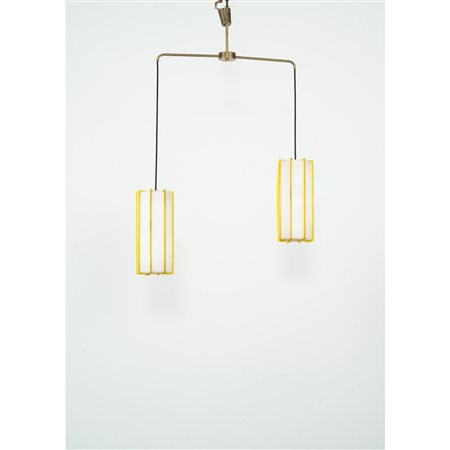 PRODUZIONE ITALIANA 1960 ca., Lampada a sospensione