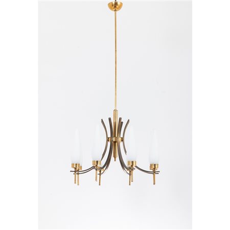 ANGELO LELLI, Lampada a sospensione modello "12630"