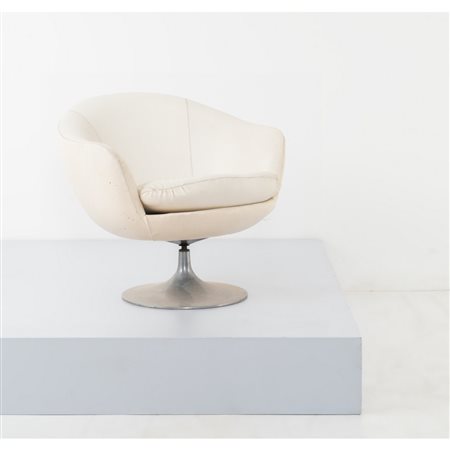 PRODUZIONE EUROPEA 1960 ca., Poltrona rotante