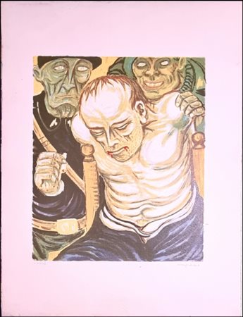 MIGNECO GIUSEPPE Messina 1903 - Milano 1997 "Senza titolo"