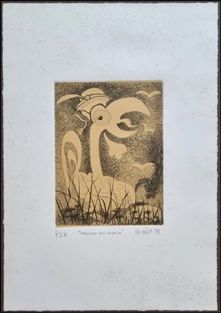 CREMONESE ANTONIO Roma 1949 "Apoteosi dell'Albagia"